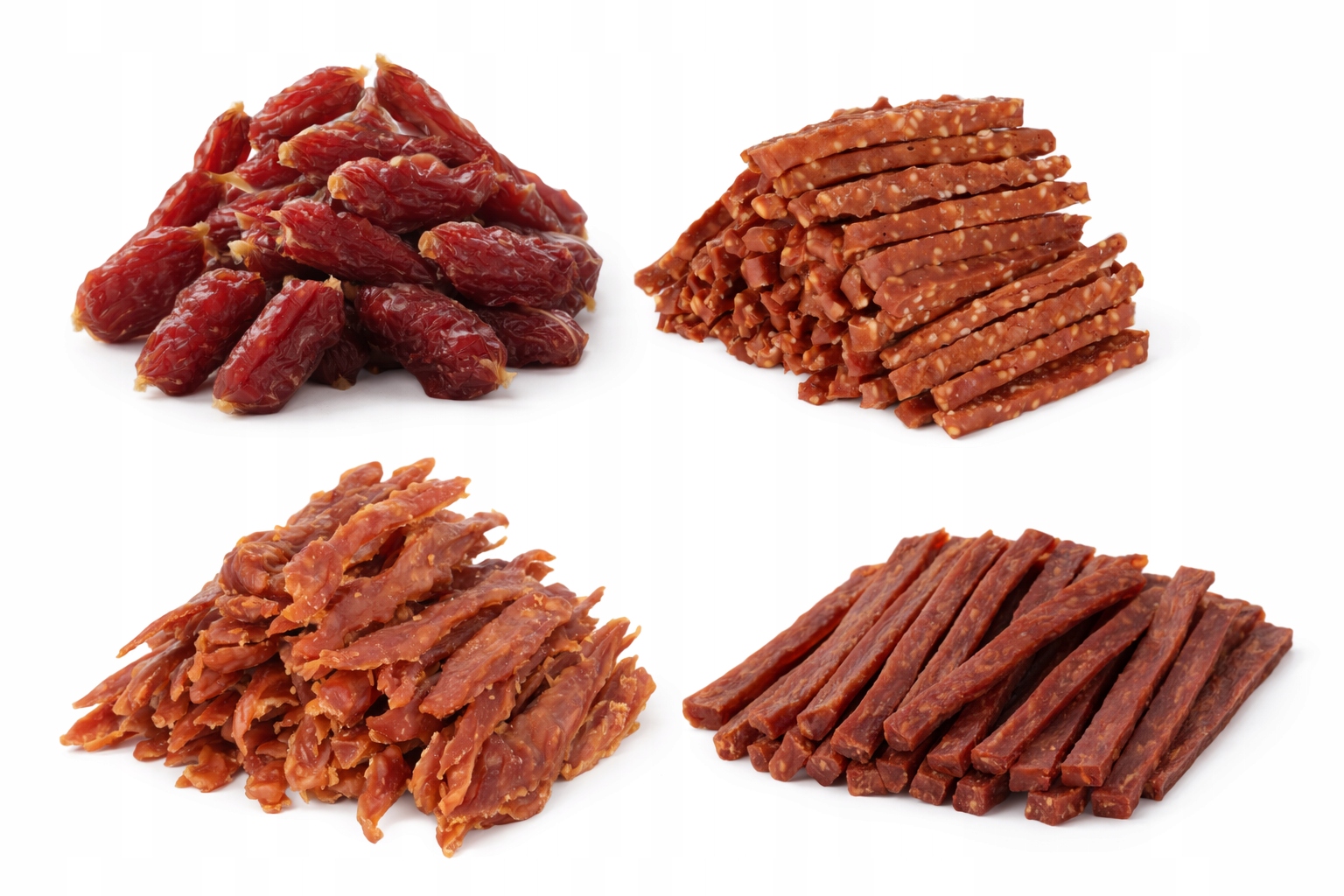 Mix měkkých pochoutek z kachny a hovězího masa 4x500 g Pochoutky pro psa