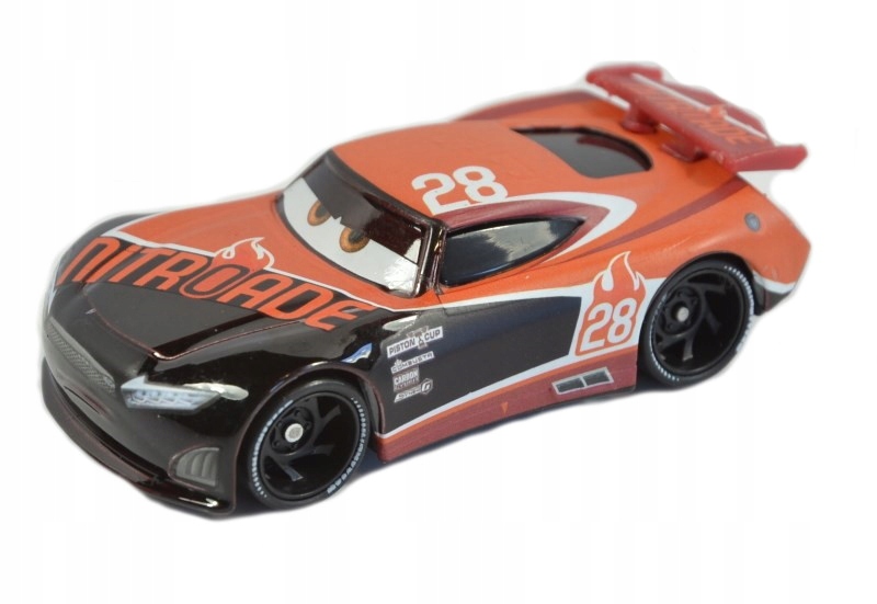 

Mattel Cars Auta Tim Treadless AUTA3 no.28 z Pl