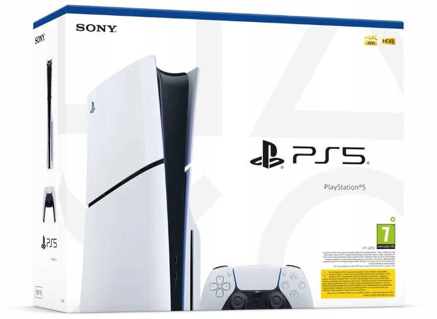 Konsola Sony PlayStation 5 Slim Blu-Ray PS5 D Chassis 1TB