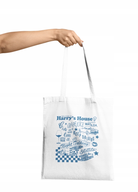 Torba Harry Styles Prezent Fana Biała 10