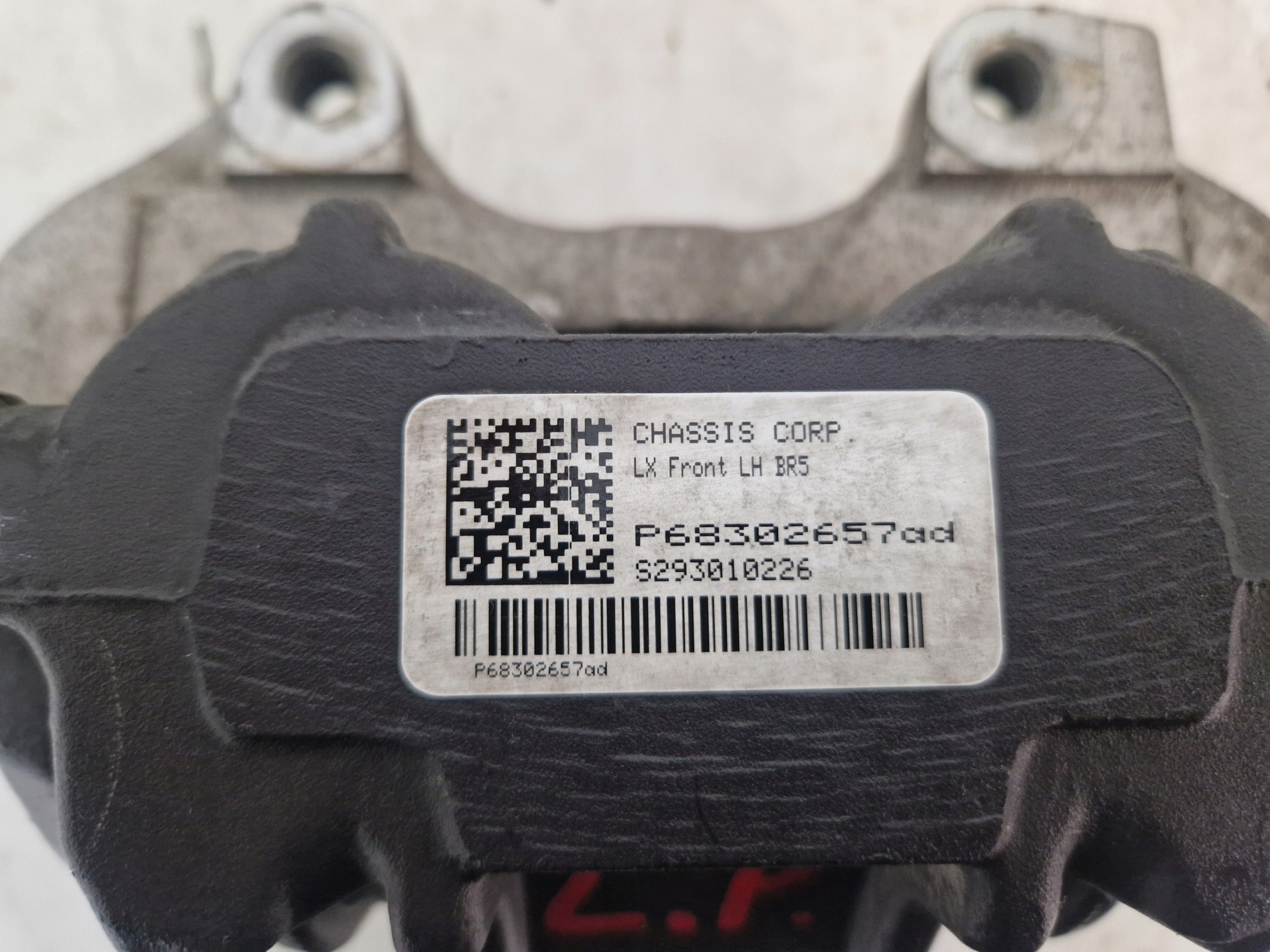 DODGE CHALLENGER CHARGER 3.6 5.7 caliper brake right left front front