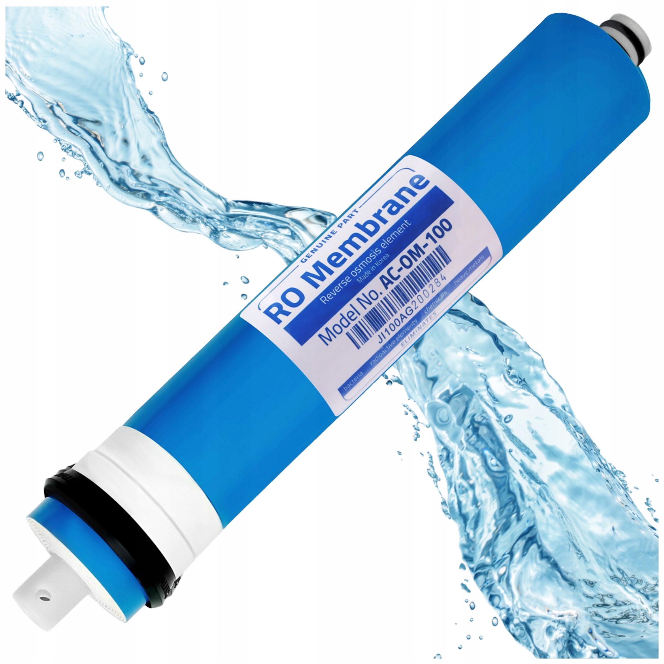 Membrana osmotyczna 100GPD Premium AC-OM-100 Filtr Wody Skuteczny Wydajny