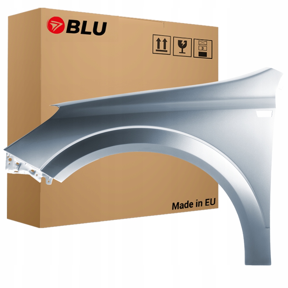 Blu Blatník Opel Astra H 3 III Z163 levý stříbrný 04-14 přední LichtSilber