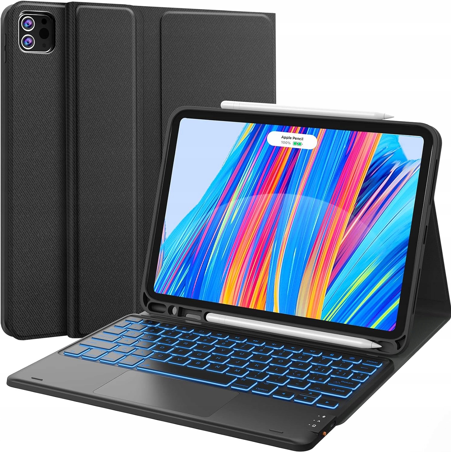 Pouzdro s klávesnicí Earto pro iPad Pro 11, iPad Air 5/4 Qwerty It