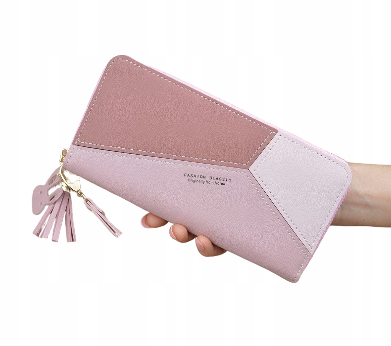 

Portfel Damski Geometryczny Etui Na Telefon Beżowy