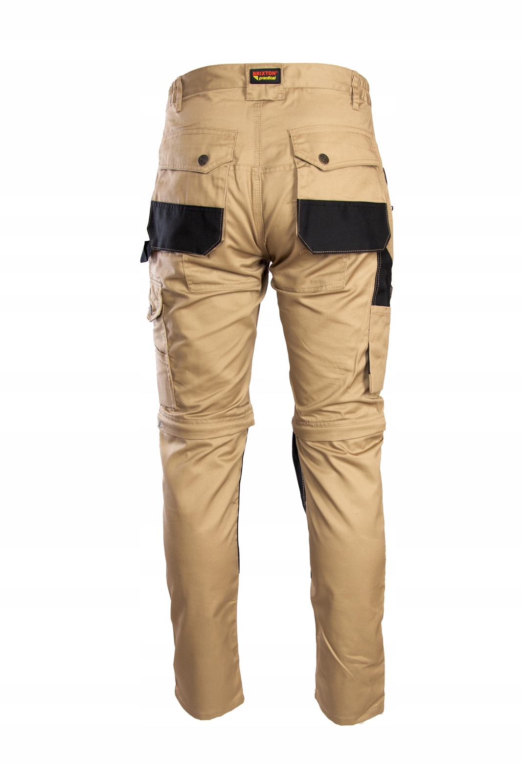 SPODNIE ROBOCZE MONTERSKIE MOCNE ODPINANE NOGAWKI Rozmiar 44