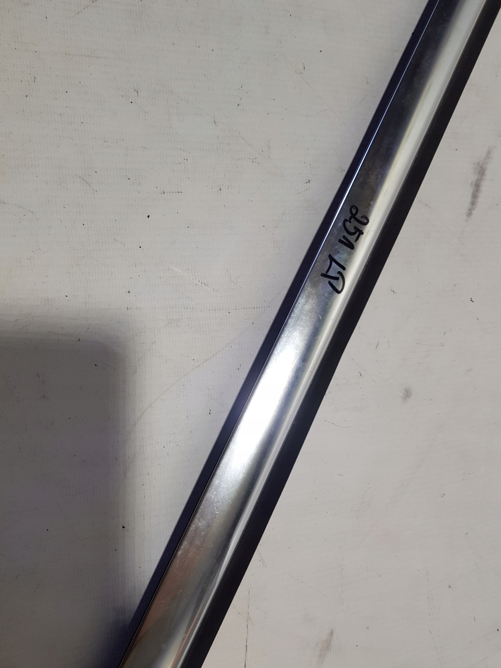 moulding door left front dust CHROM MERCEDES W251