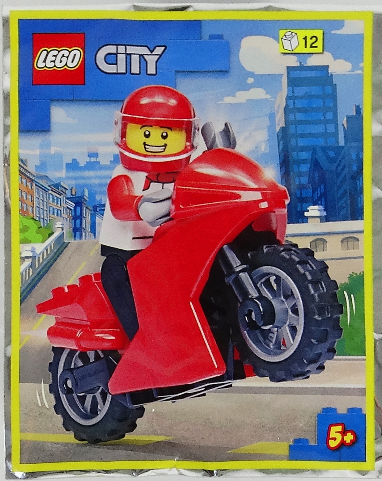 

Lego City Figurka Rajdowiec Motor Motocykl 952203