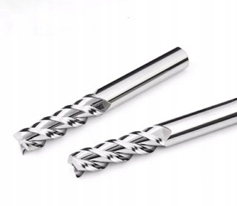 FREZ do aluminium fi 10 WĘGLIKOWY 50 HRC 3F L75 Marka inny