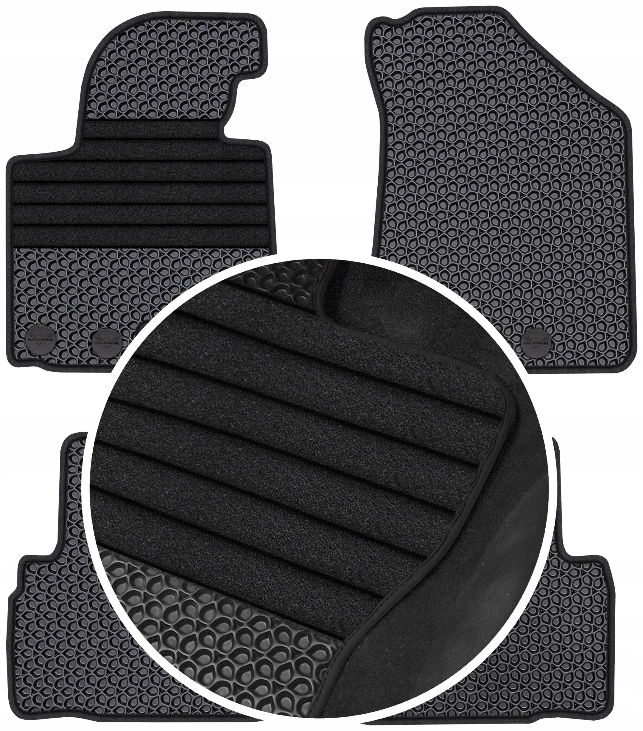 Hyundai ix35 2010-2015 Gumové rohože Eva Eternity Posilnenie XXL