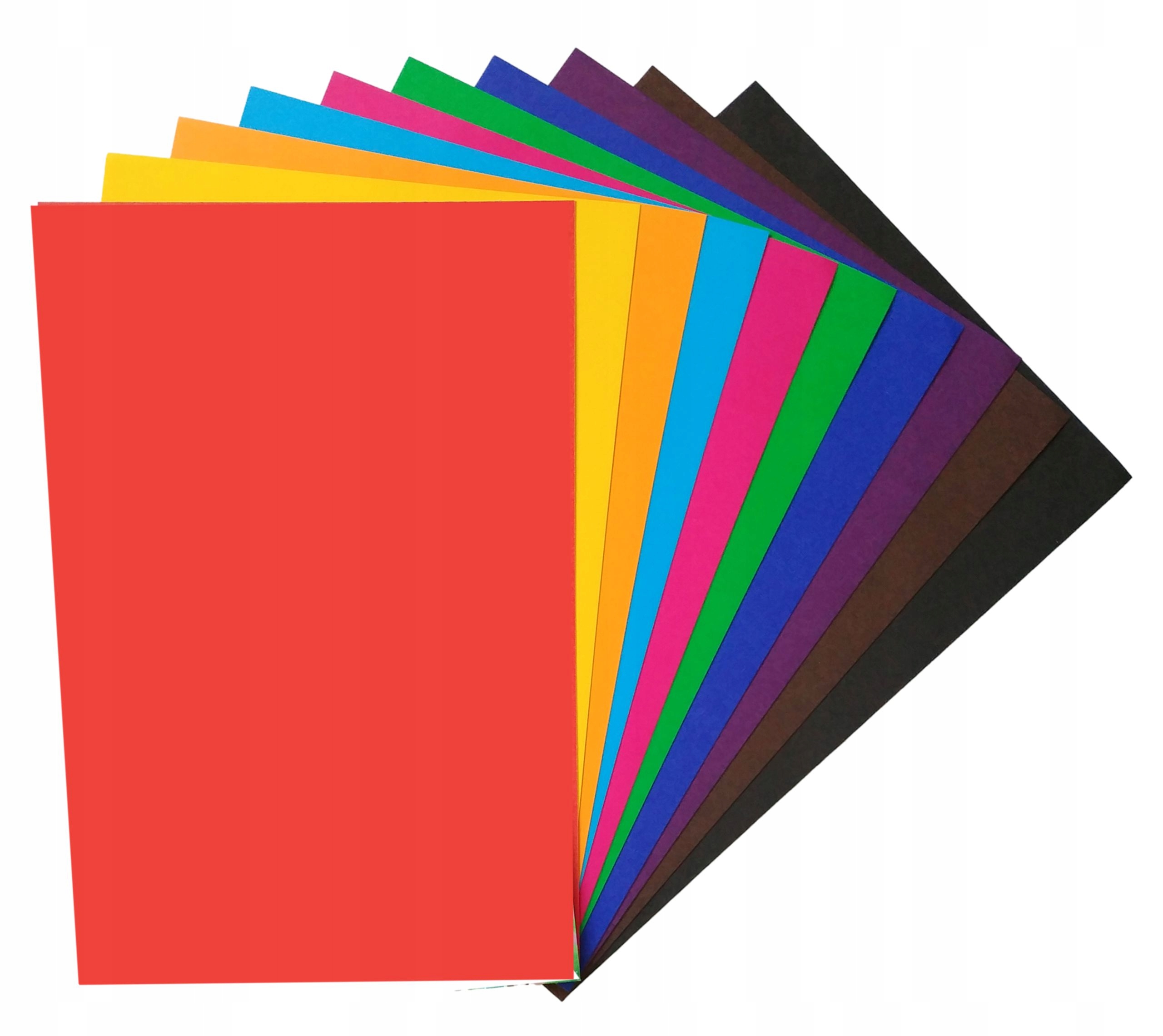 BLOK TECHNICZNY KOLOROWY 10 KARTEK A4 BENIAMIN Format A4