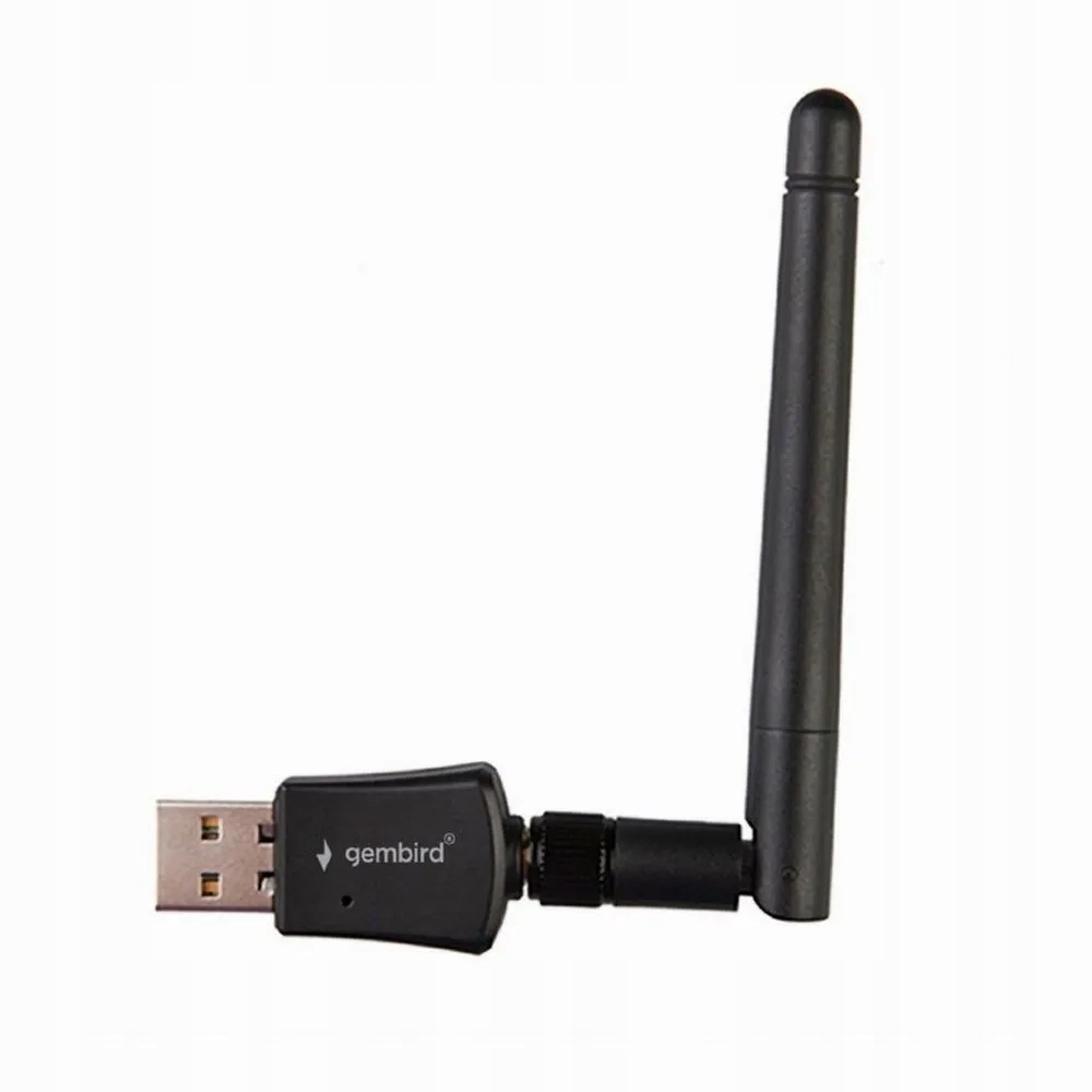 Gembird karta sieciowa na Usb A z odkręcaną anteną WiFi WNP-UA300P-02 czarn