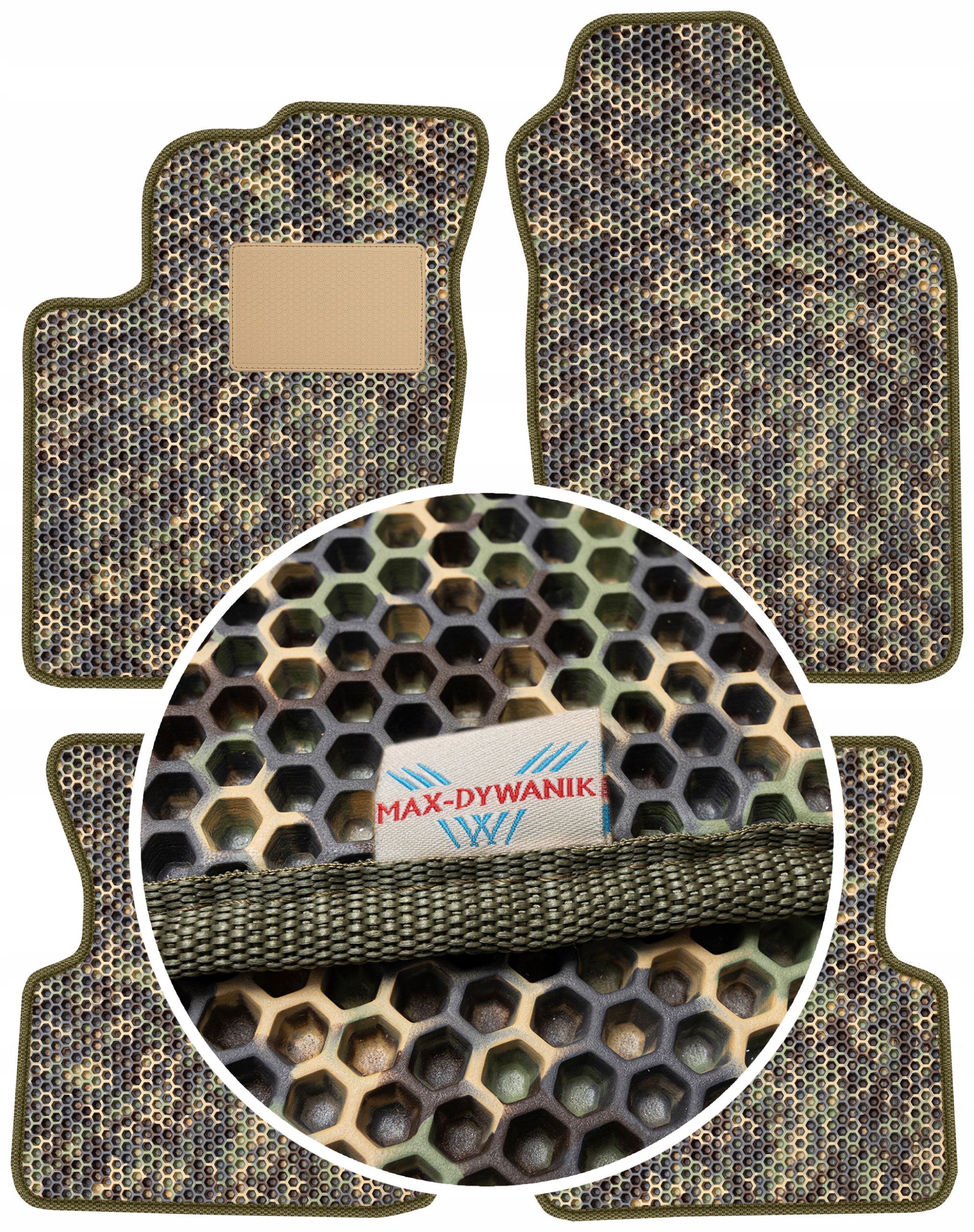 Kia Picanto I Hb 2004-2007 Gumové rohože do auta Eva Moro