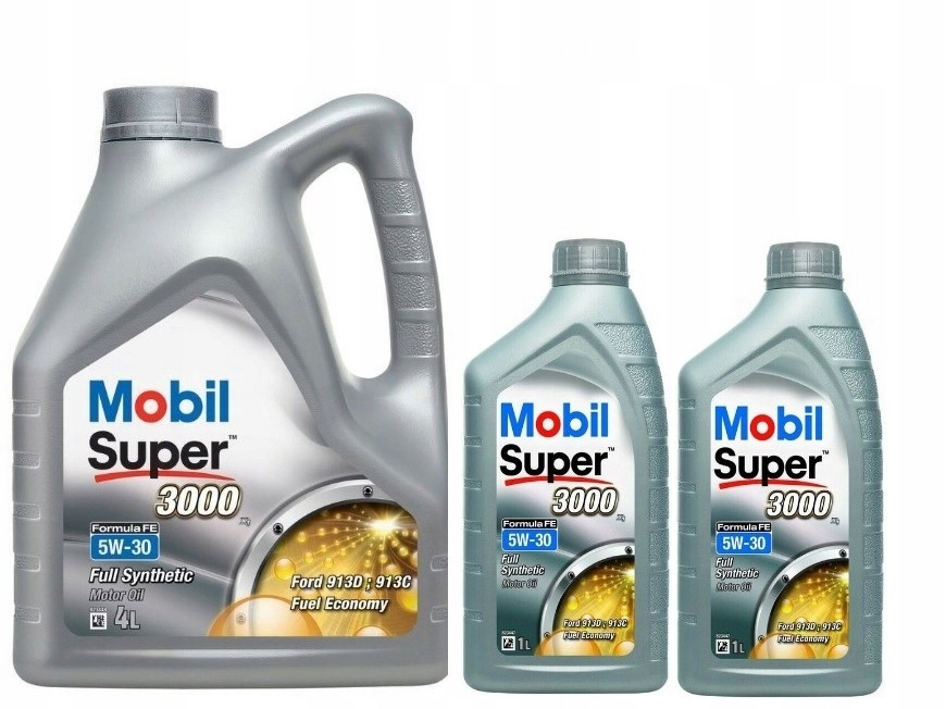 

Olej Mobil Super 3000 X1 Formula Fe 5W30 - 6L