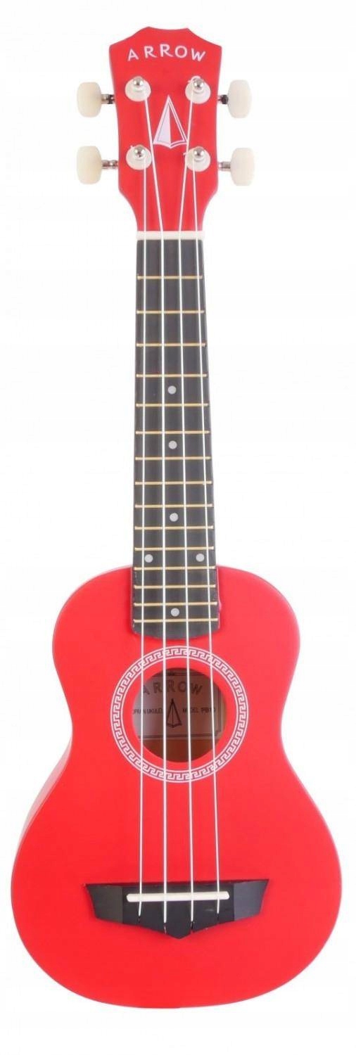 Sopránové ukulele s obalem Arrow PB10 Rd Soprano Red
