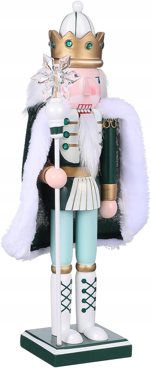 Vánoční Dřevěná Figurka Luskáček 30 CM