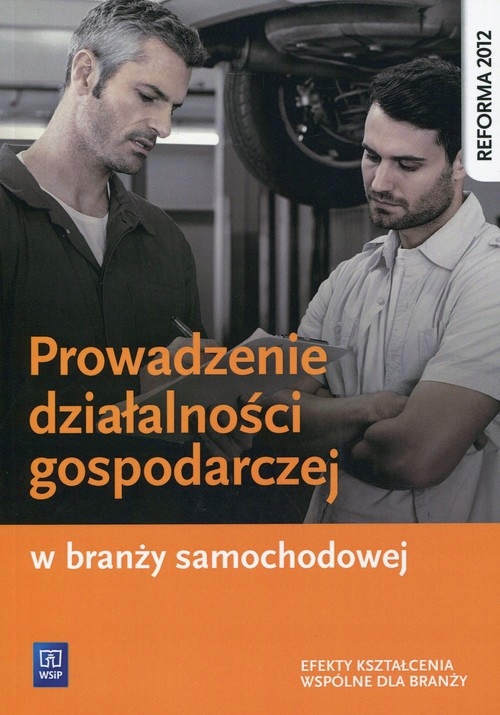 Prowadzenie Działalności Gospodarczej w branży samochodowej Wsip