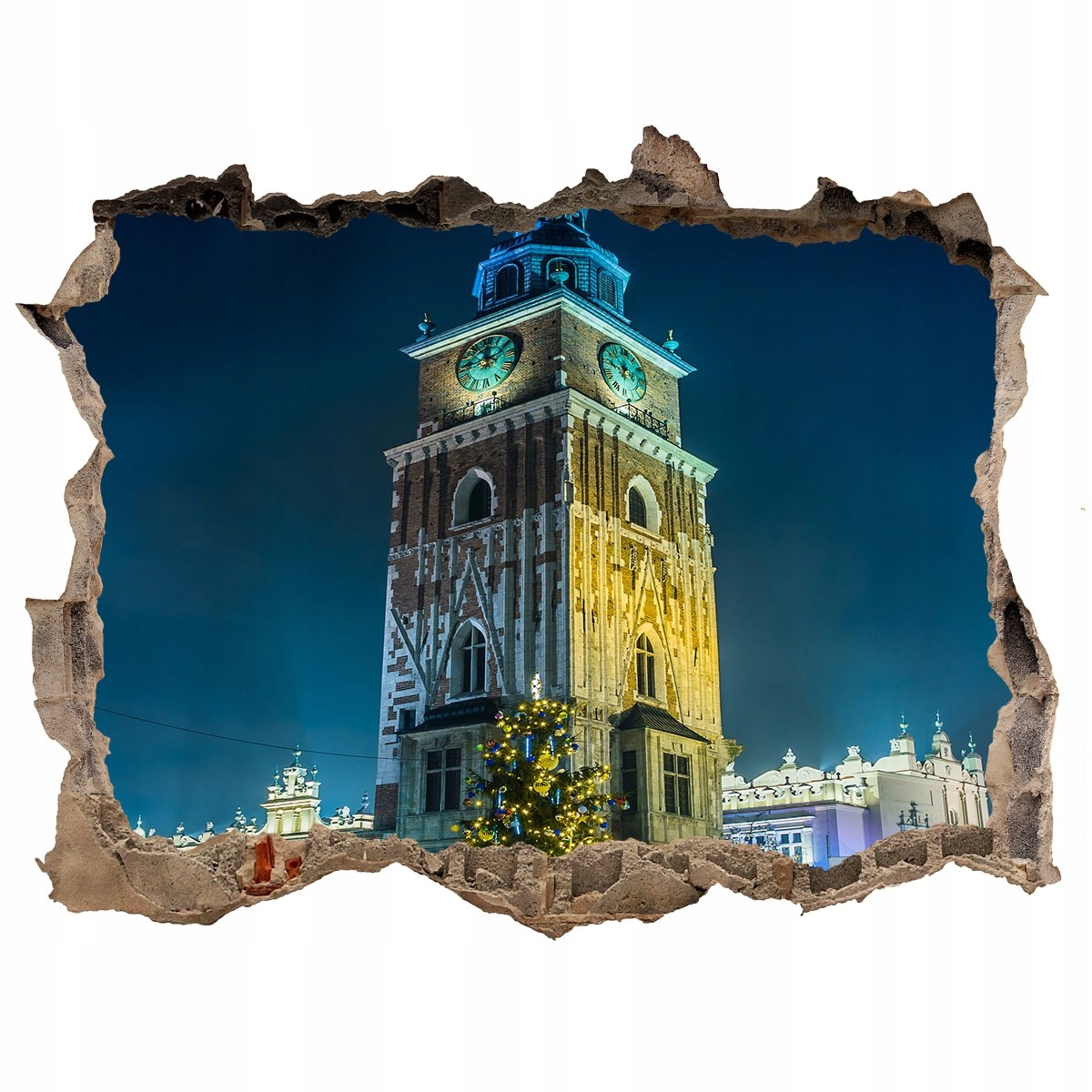

Fototapeta dziura na ścianę Kraków Polska 120x81