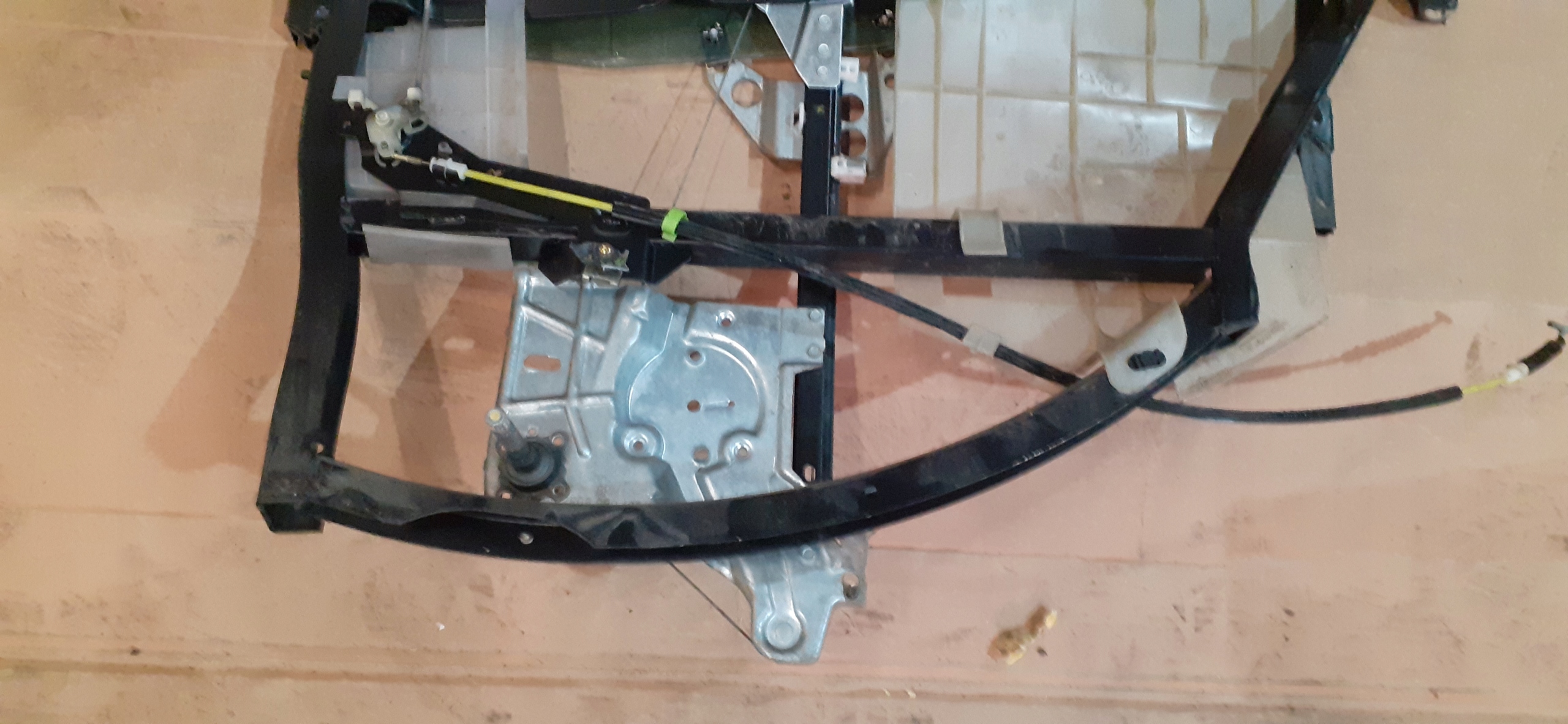 mechanism windows right rear part frame door AUDI A4 B5