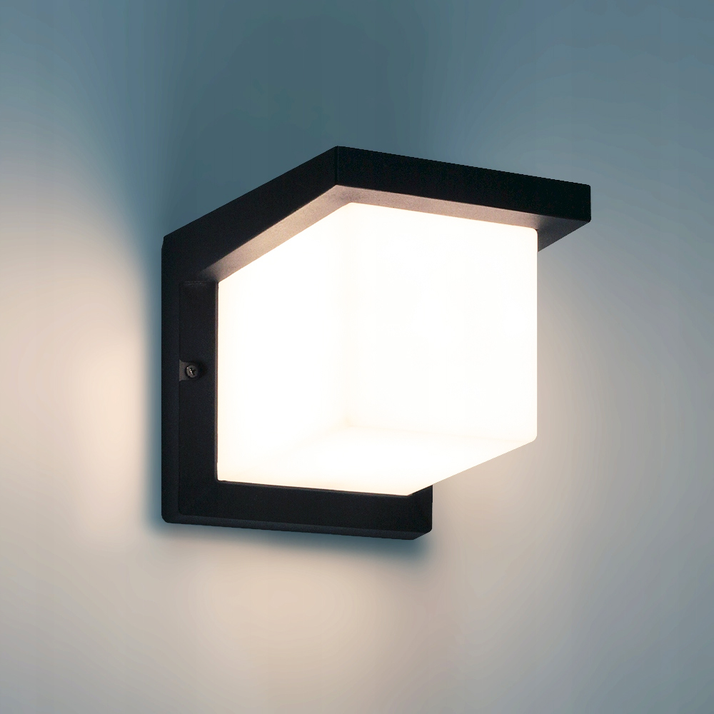 Lampa elewacyjna LED kinkiet ogrodowy zewnętrzny (6768) • Cena, Opinie •  Kinkiety 11216390520 • Allegro