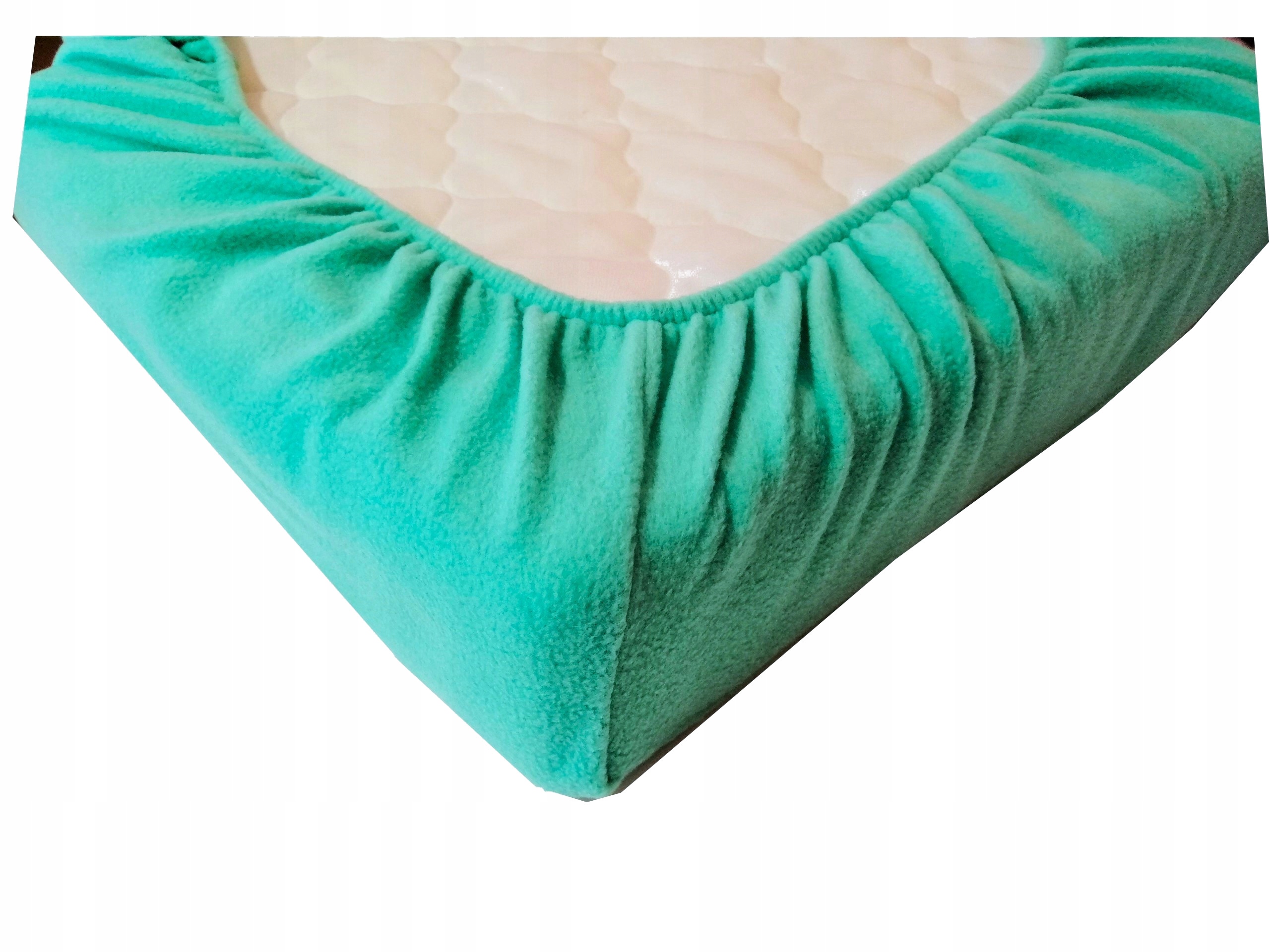 Prostěradlo 80x200 Polarové S Gumičkou Polaru Fleece máta