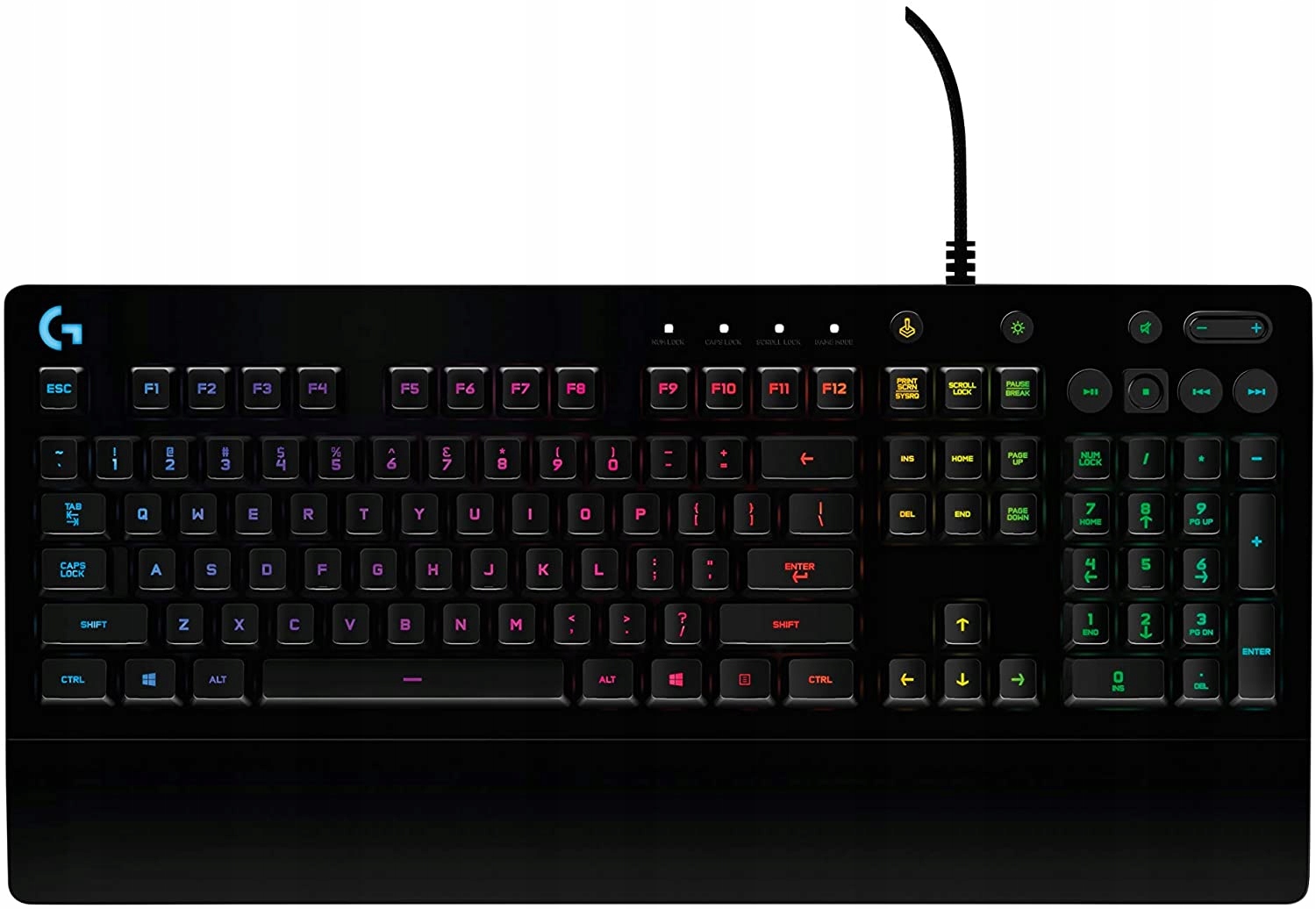 Klawiatura Gamingowa Logitech G213 Prodigy-niemiecki Uklad