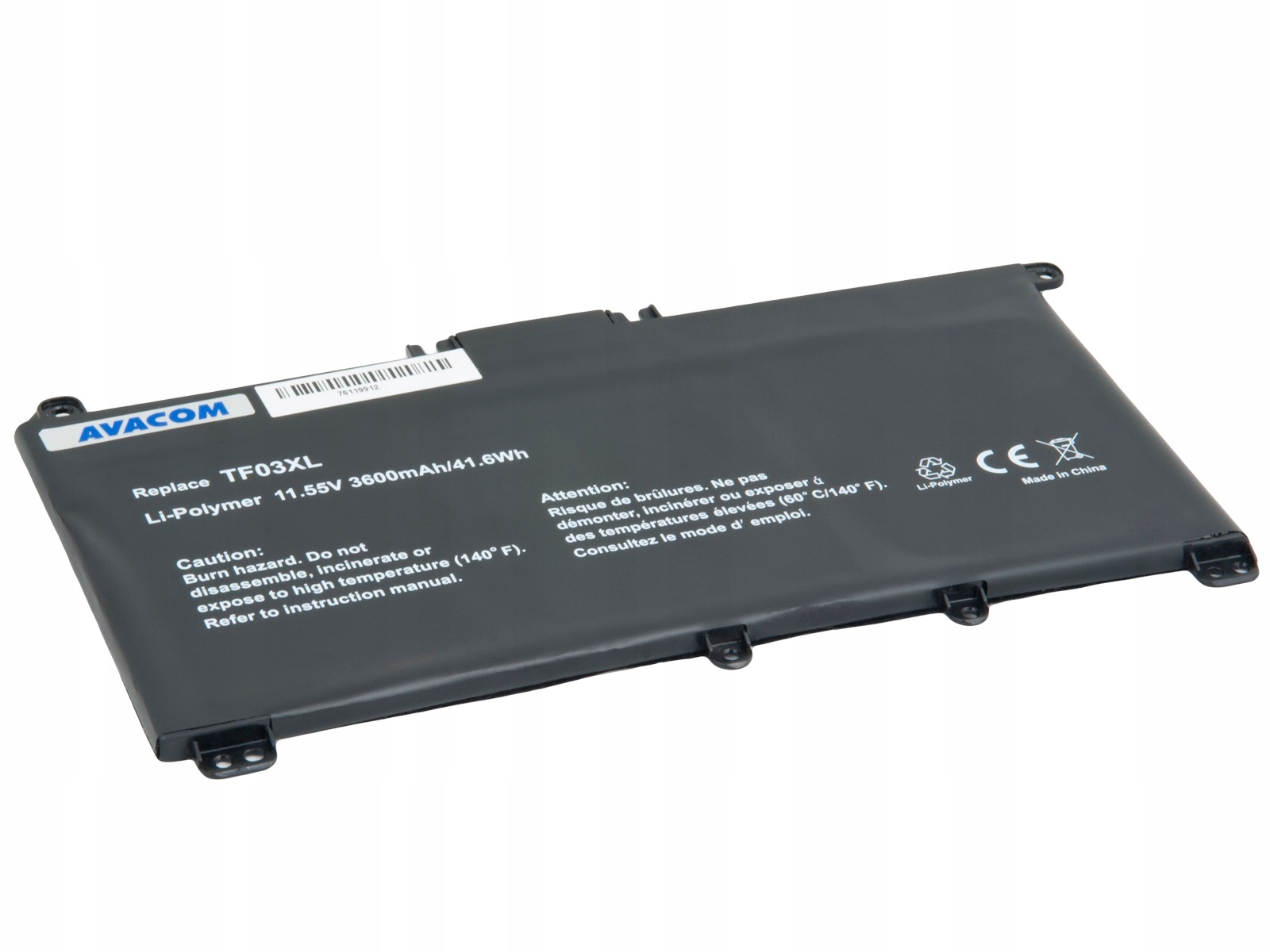 Batéria Avacom pre Hp Pavilion 14-BF Series Li-Pol 11, 55 V 3600mAh 42Wh…