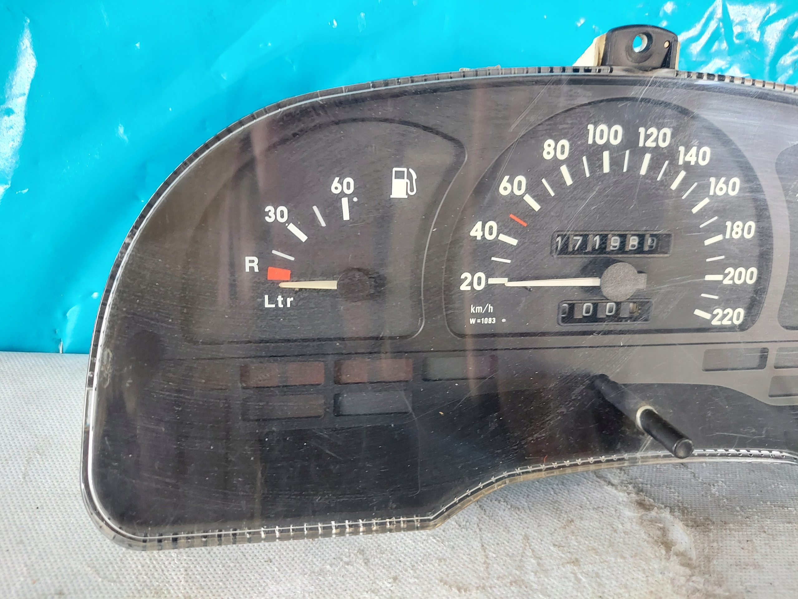 dials clock VECTRA A 1.6 B 90228507QT