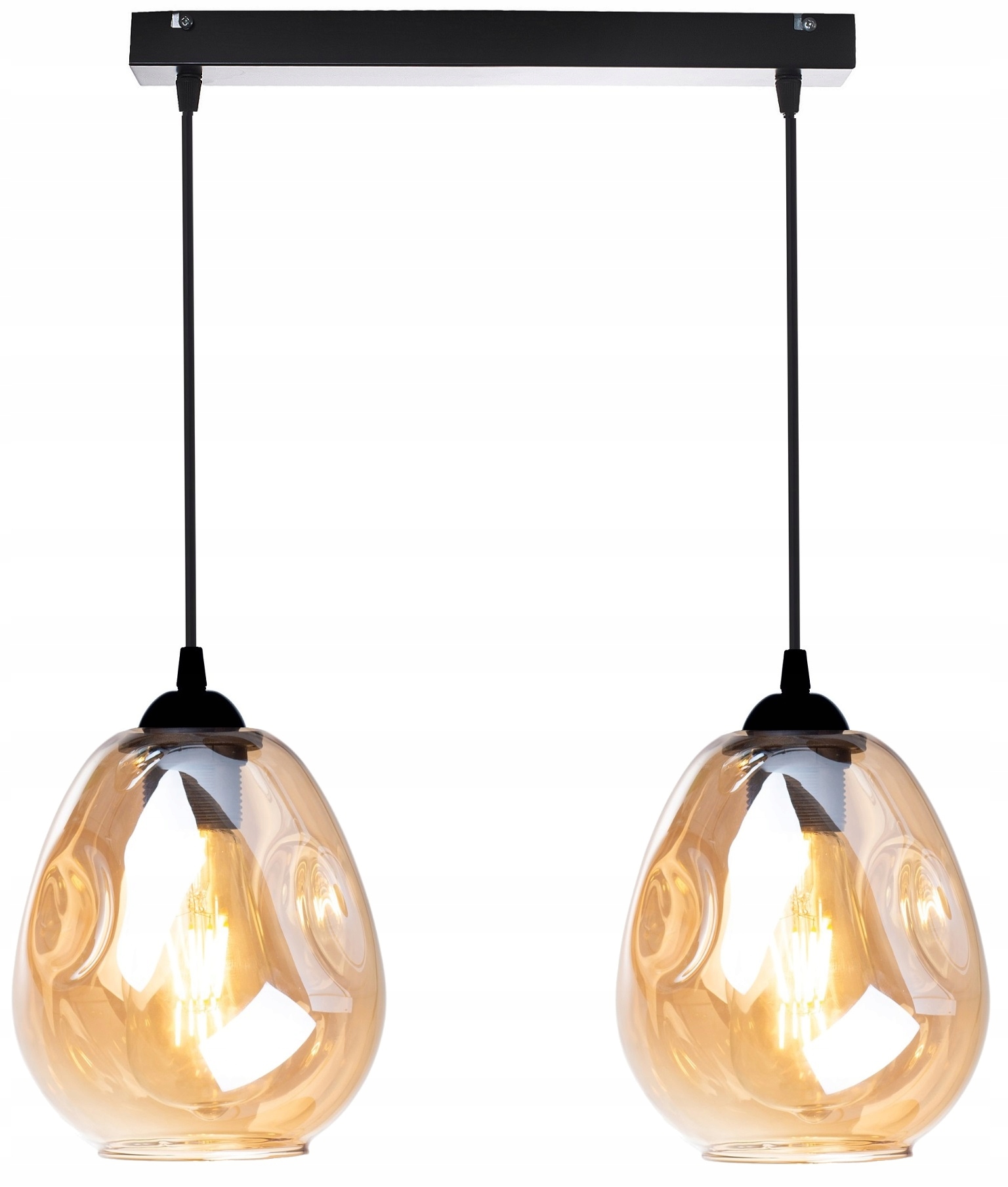 

Lampa Wisząca Sufitowa Żyrandol Plafon Led Szkło