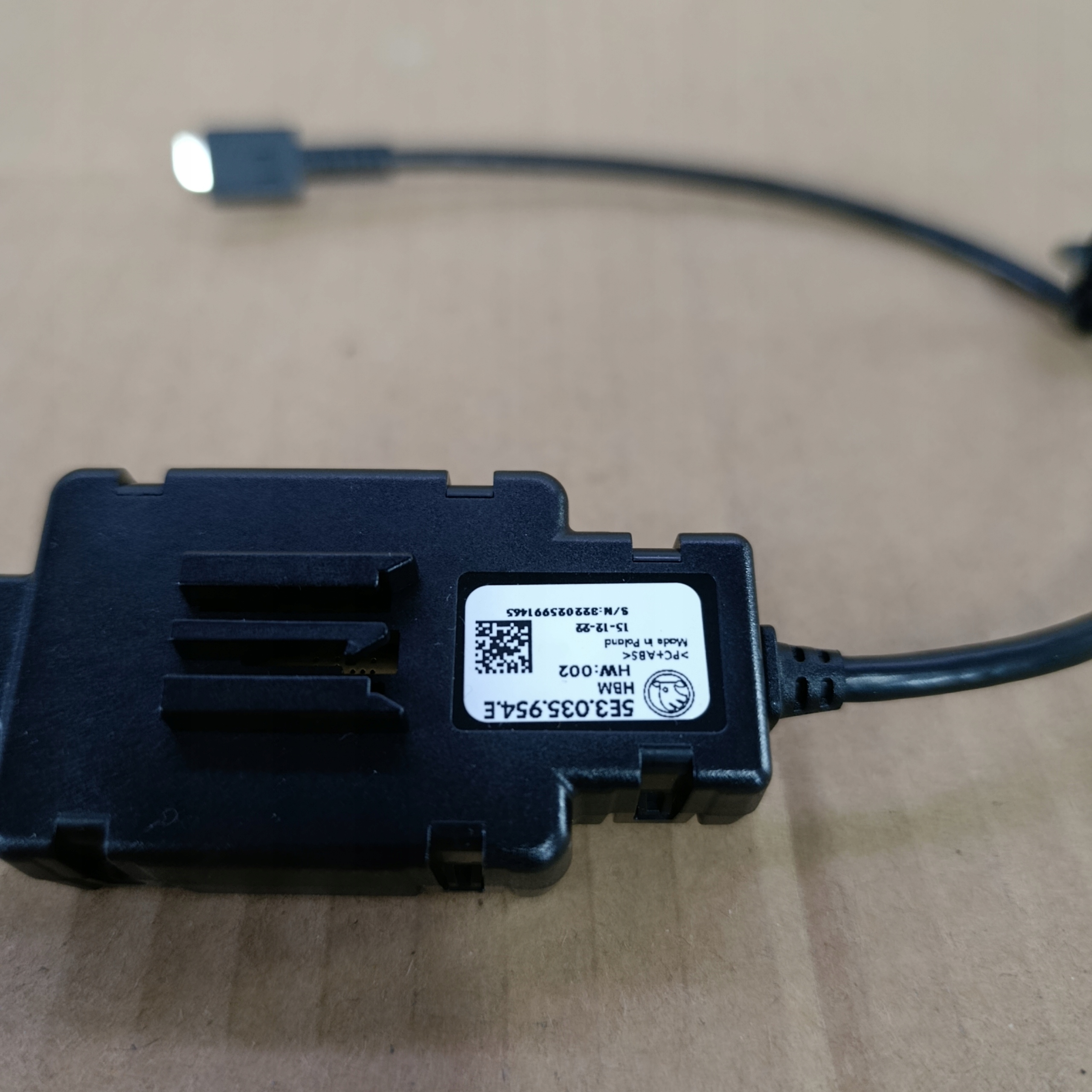 usb европа 5E3035954E SKODA OCTAVIA IV 5E3 22R