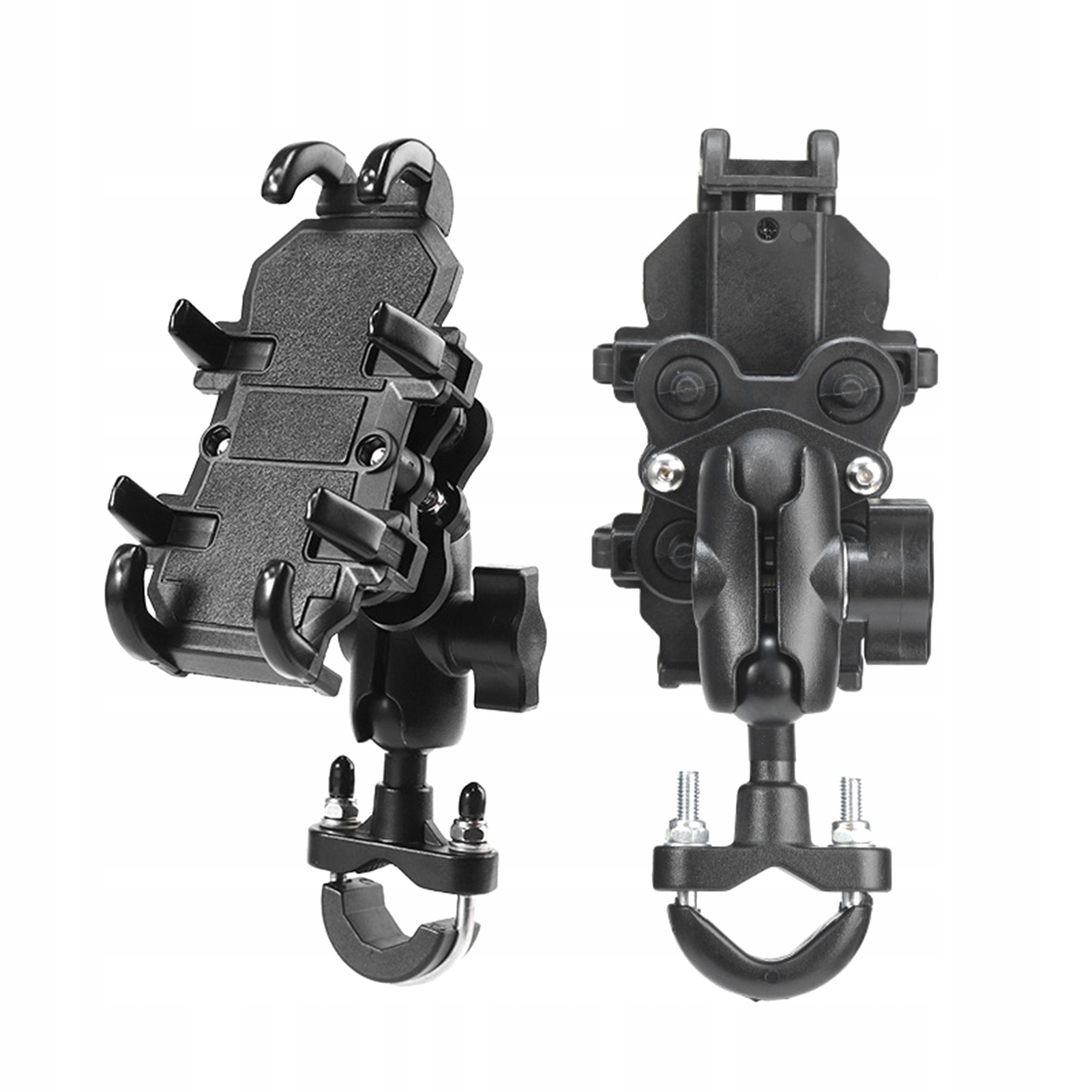 Uchwyt Na Telefon Motocyklowy Amortyzacja 8 Pazurów Gps Nawigacyjna