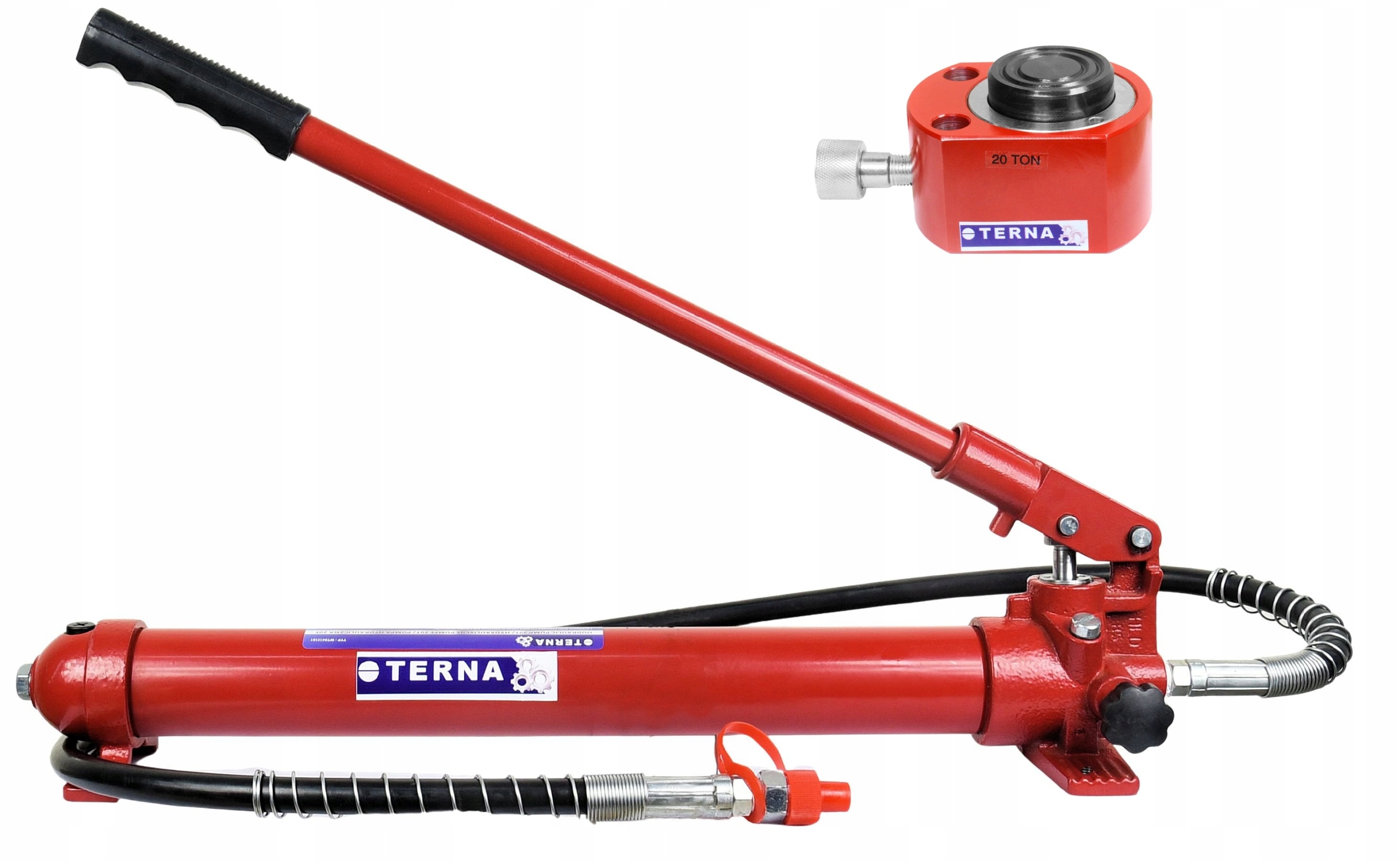 Rozpierak Blacharski Hydrauliczny 20 Ton Niski Pompa