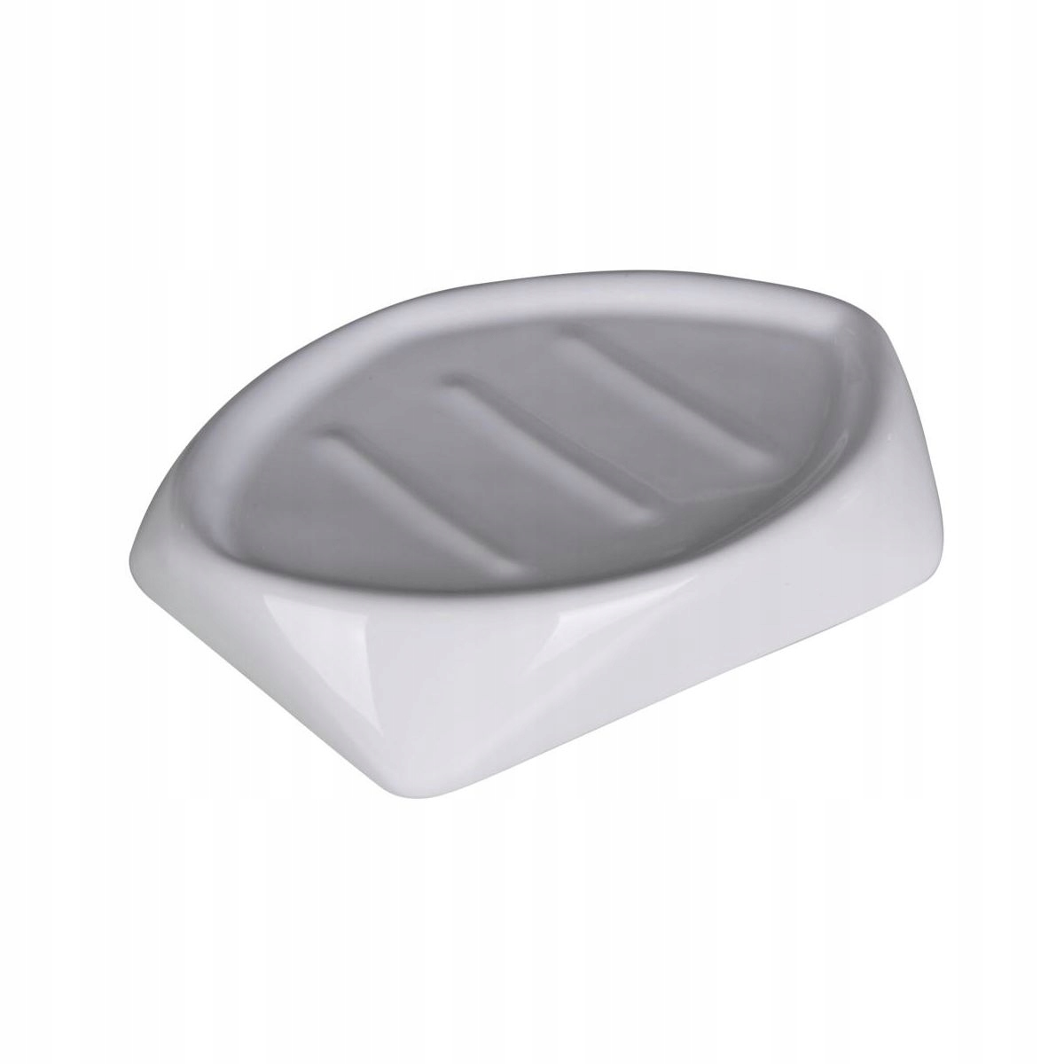 MYDELNICZKA POJEMNIK NA MYDŁO BIAŁA ALTER 13 CM