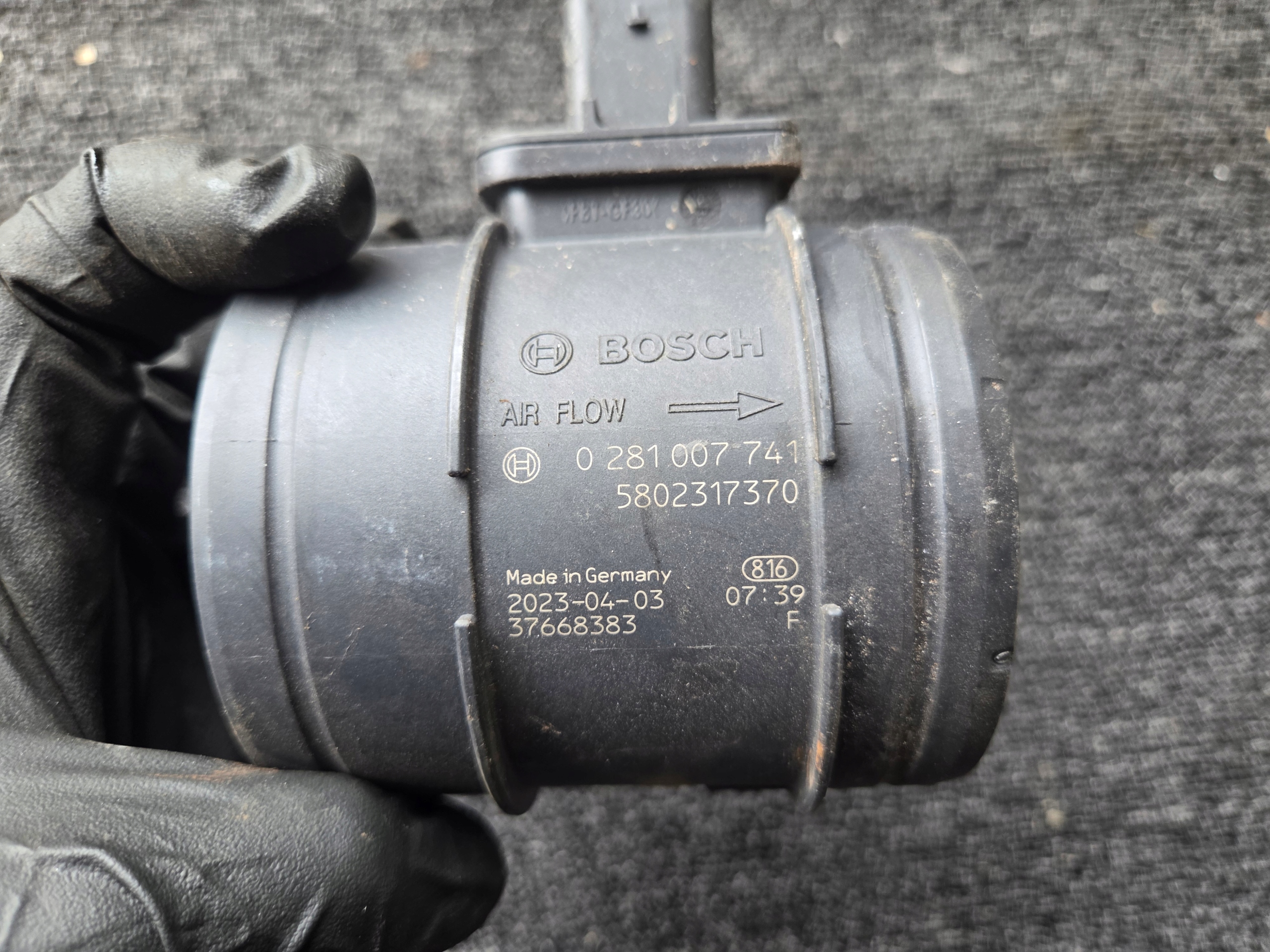 flow meter 3.0 IVECO DAILY VI 0281007741 5802317370