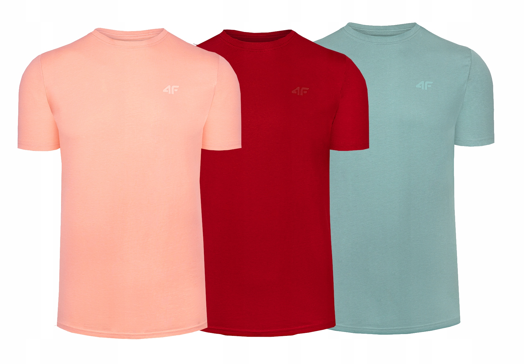 

4F T-shirt Koszulka Męska Zestaw 3 Szt.