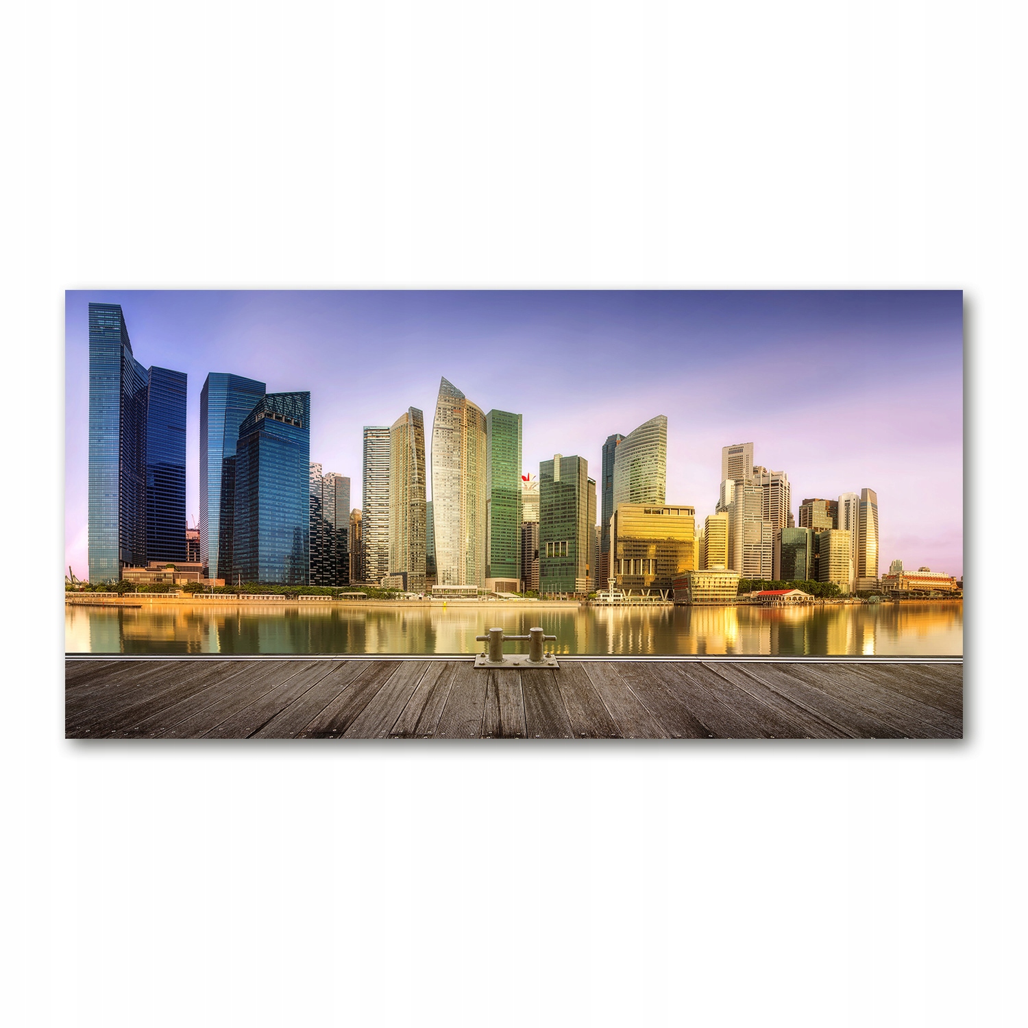 

Foto obraz na szkle akrylowym Singapur 120X60 cm