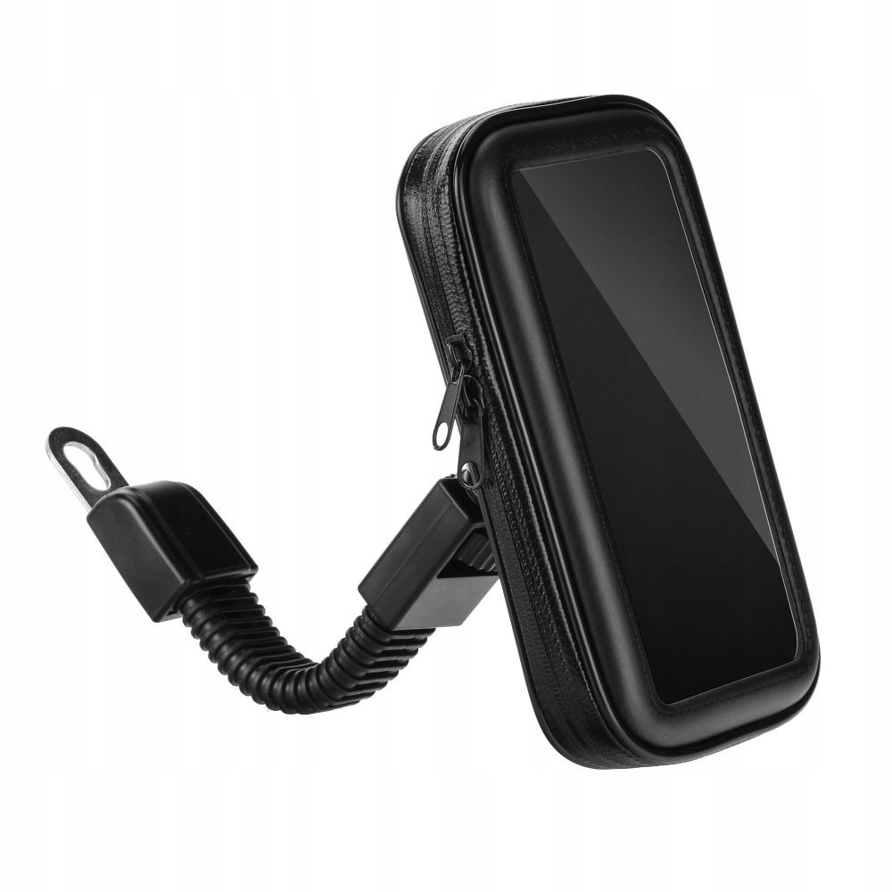 Uchwyt z Etui na Telefon Motor Skuter Motocykl 5.5' do 6.3' pod lusterko
