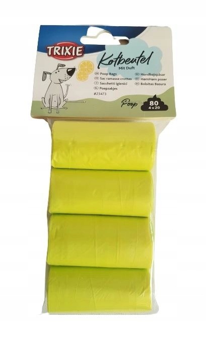 

Trixie Woreczki na odchody cytrynowe 4x20