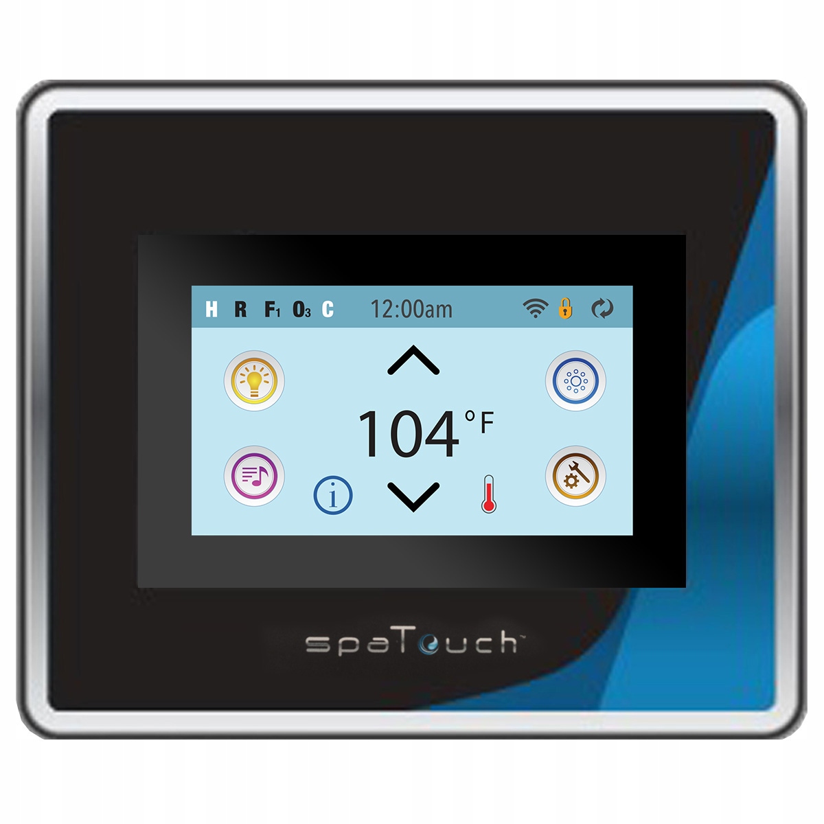 Ovládací panel Balboa Spa Touch H2 – Čtverec