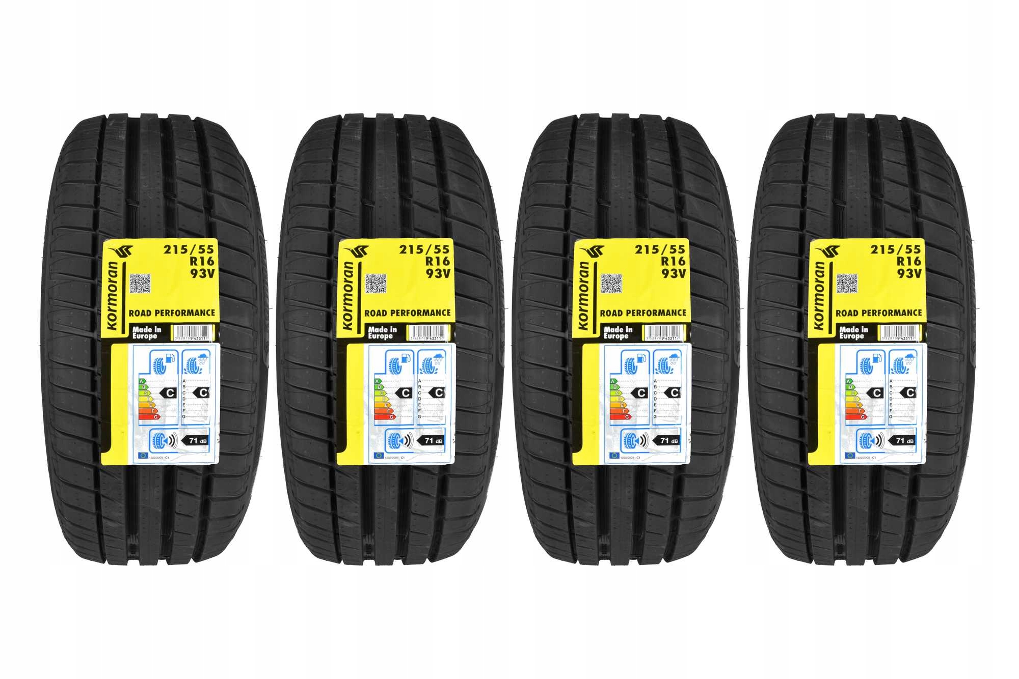 

4 Opony letnie 215/55R16 Kormoran Road Performance