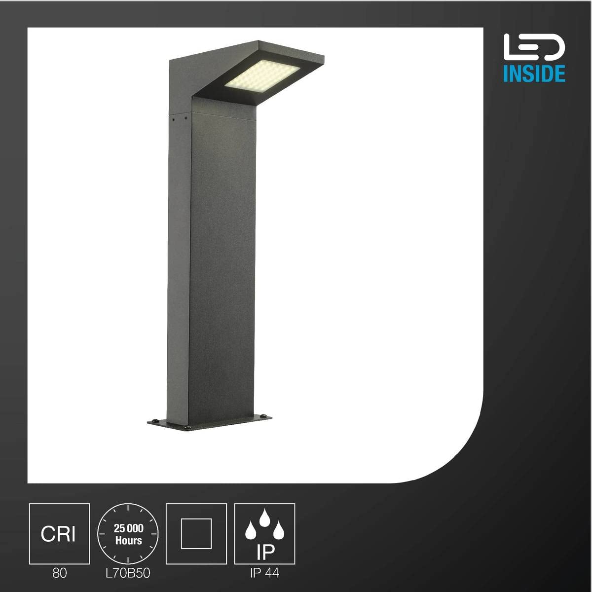 SLV LED Zewnętrzna Lampa IPERI 50 Stylowa Oświetlenie Ogrodowe — miniatura 2