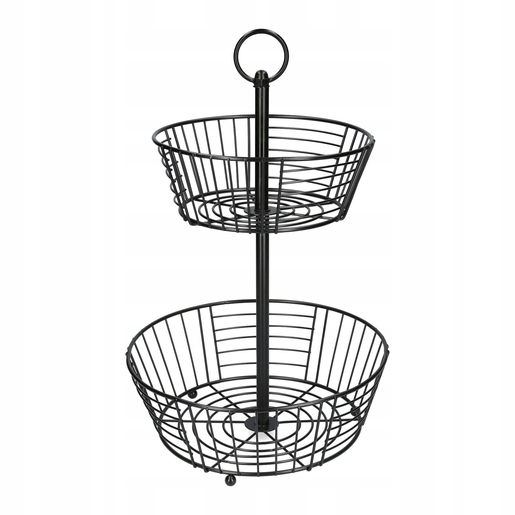 

Koszyk dwupiętrowy Metalowy Duncan 27x41 cm Homla