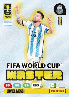 Fifa World Cup 2026 Panini Fifa World Cup Master Messi (Argentina)
