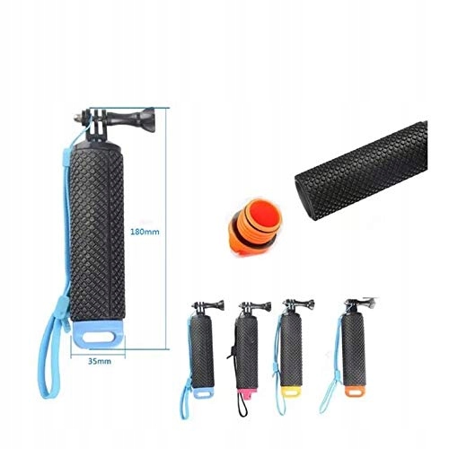 Uchwyt Wypornościowy Do Kamery Sportowej GoPro Hero Pasek 78cm FEBBYA — miniatura 2