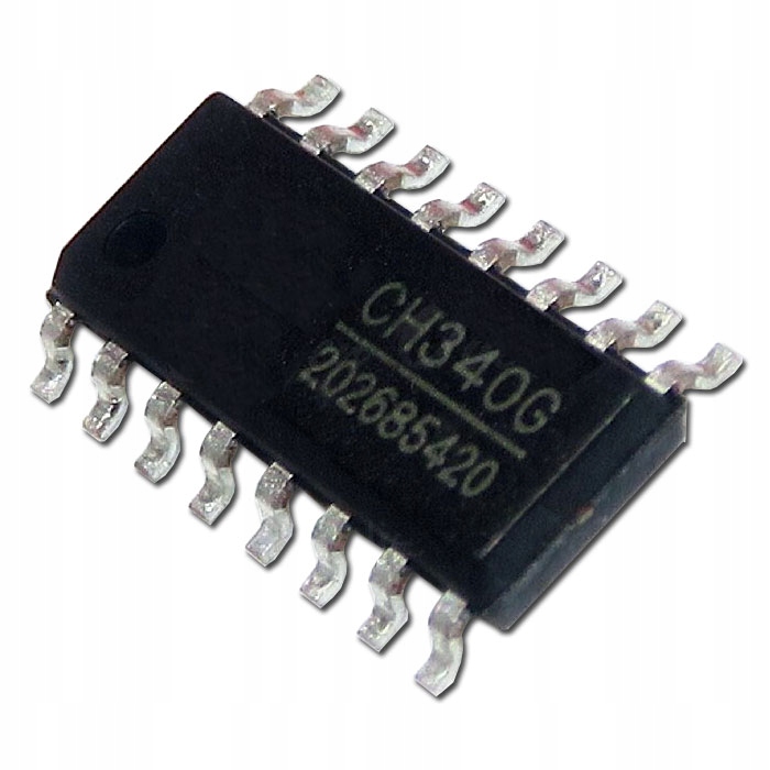 

CH340G układ scalony konwerter interfejsów Usb Ttl