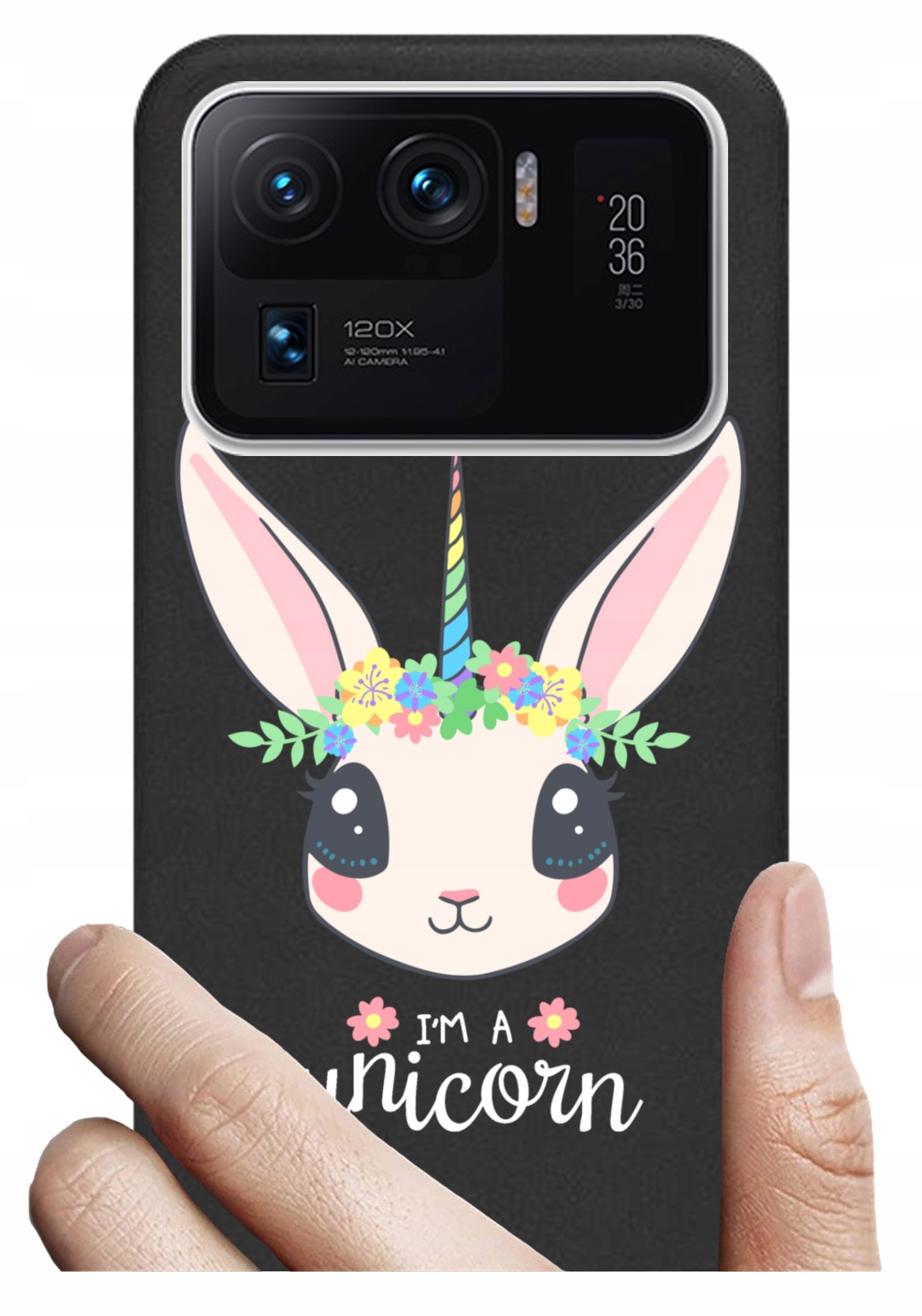 

Etui czarne matt do Xiaomi Mi11 Ultra wzory nadruk