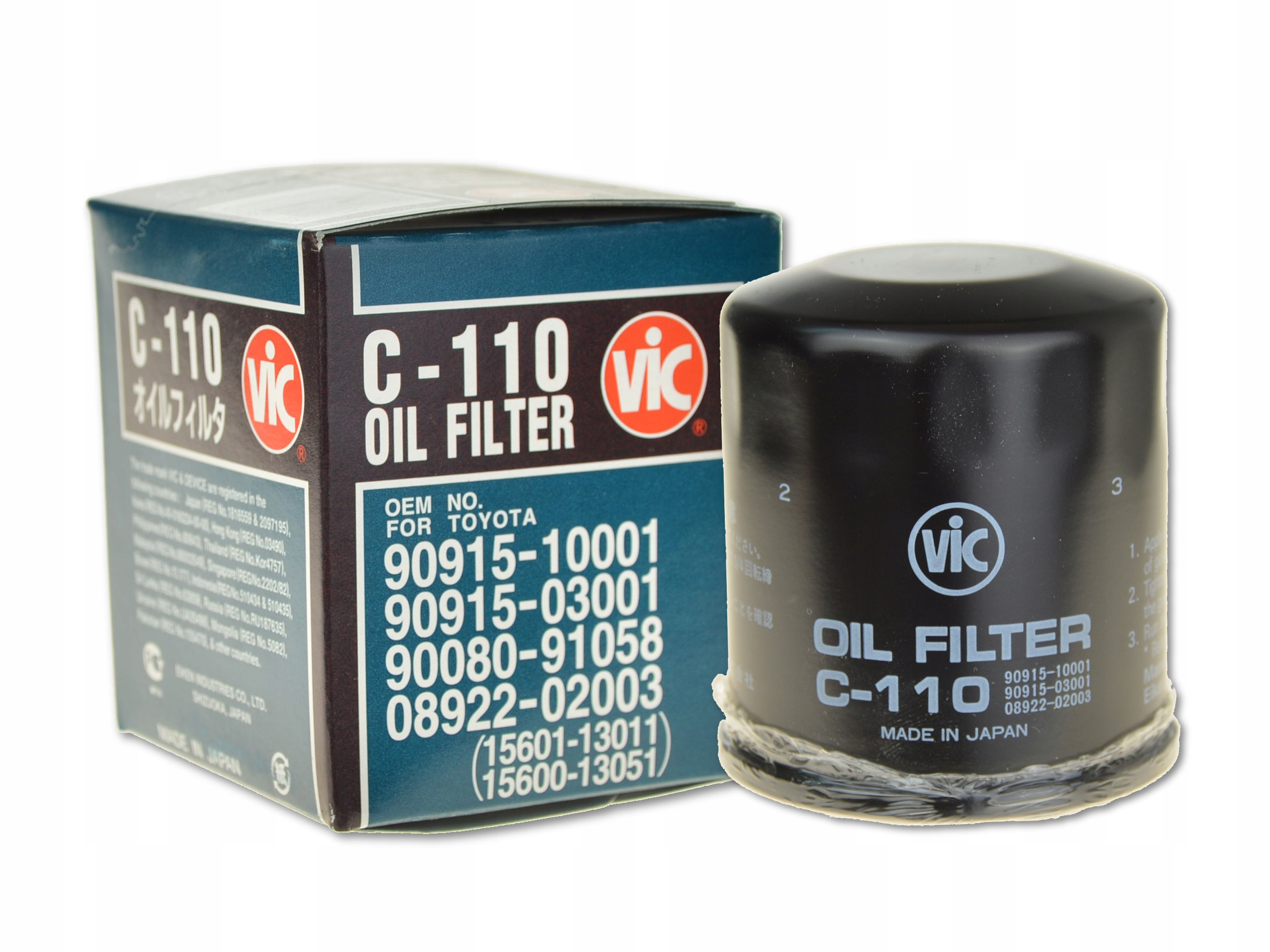

Filtr Oleju C-110 VIC Made In Japan Toyota