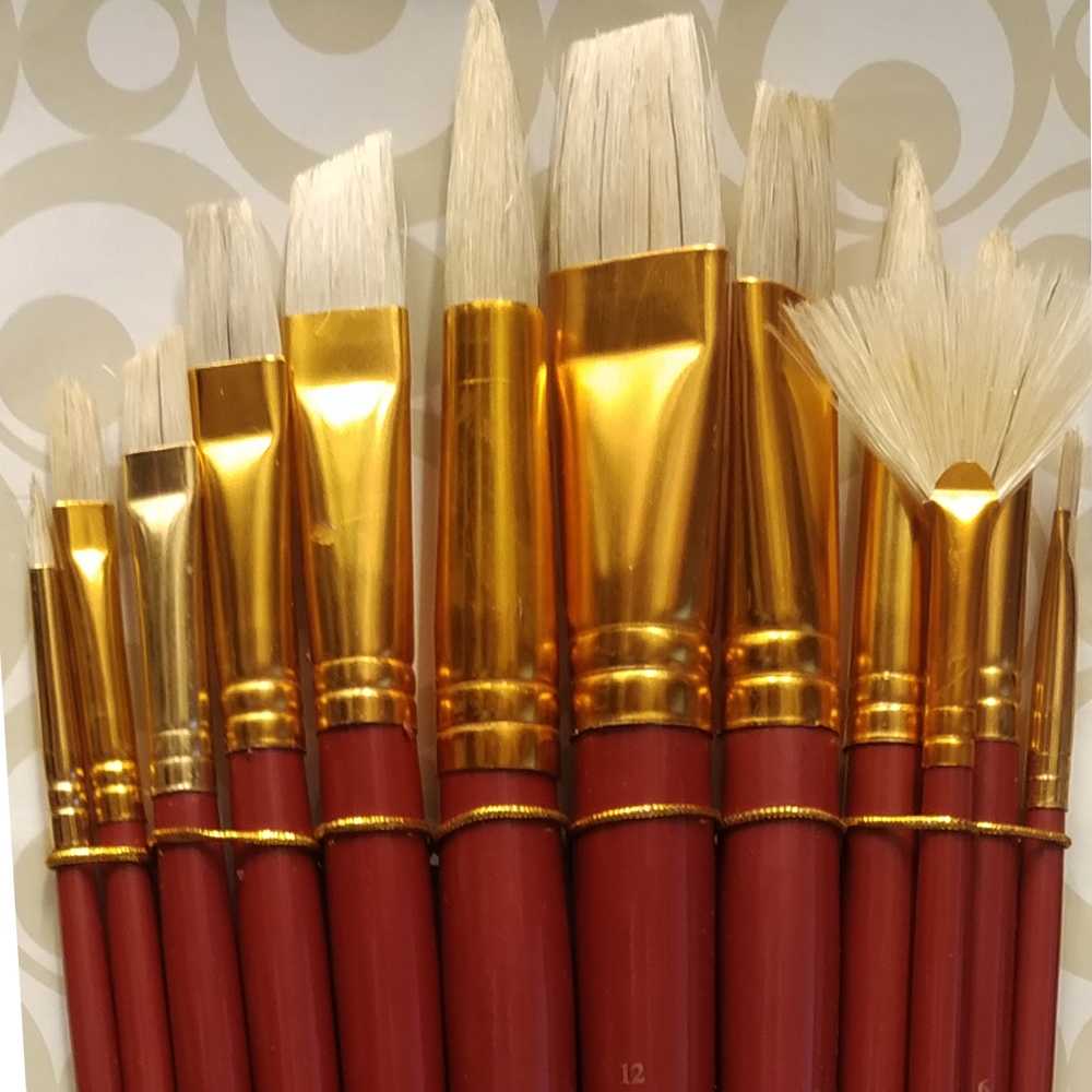 Sada 12 štětců štětinami 9320