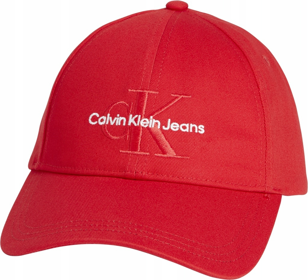 

Calvin Klein Czapka Z Daszkiem Monogram Cap Red