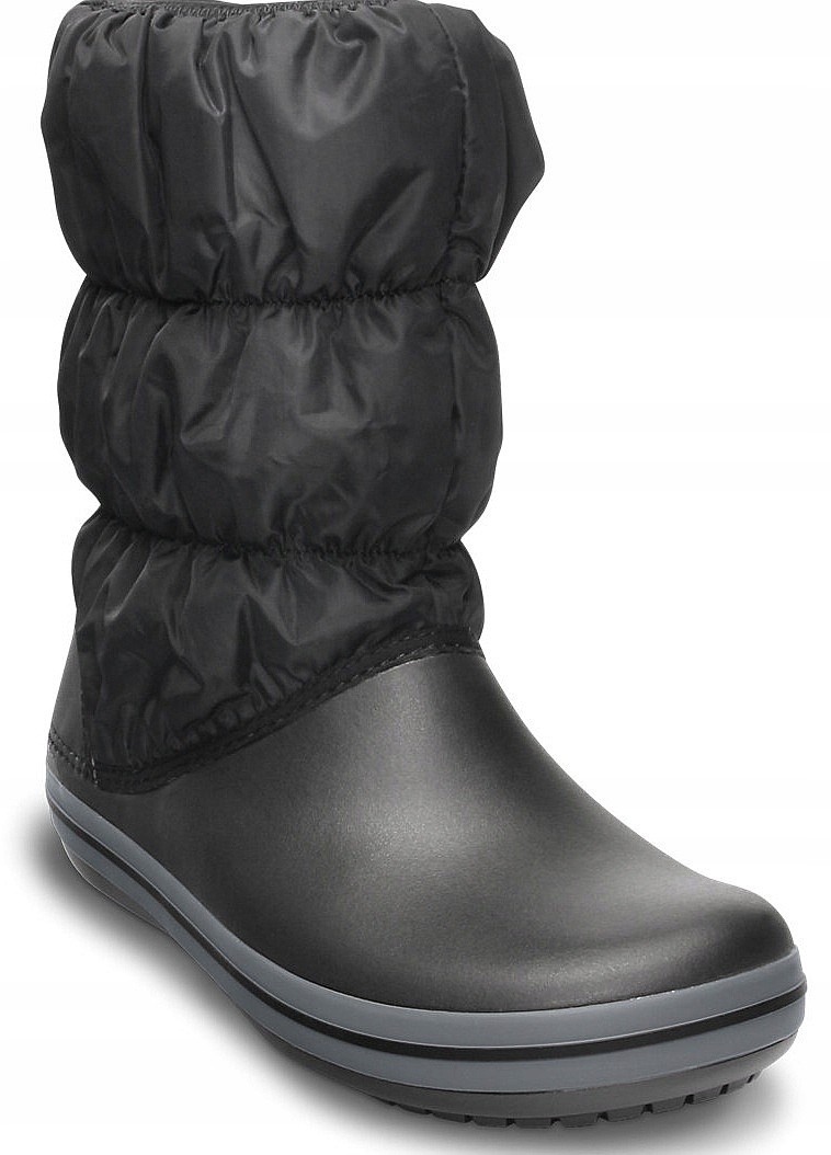 Crocs Sněhule Winter Puff Boot Women W6 36,5 Black/Charcoal